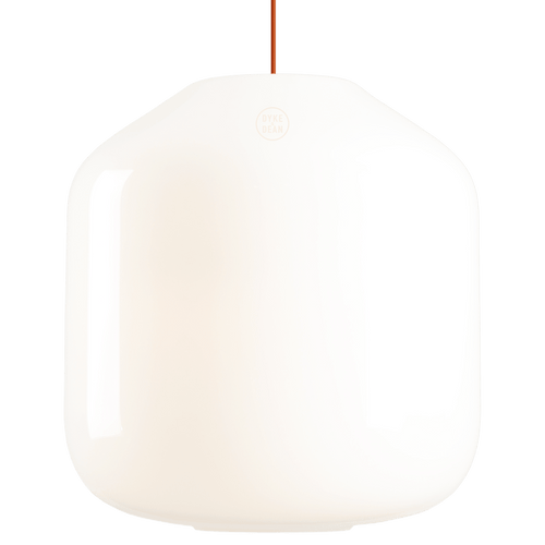 FLASK TERRACOTTA GLASS PENDANT LIGHT XL - DYKE & DEAN