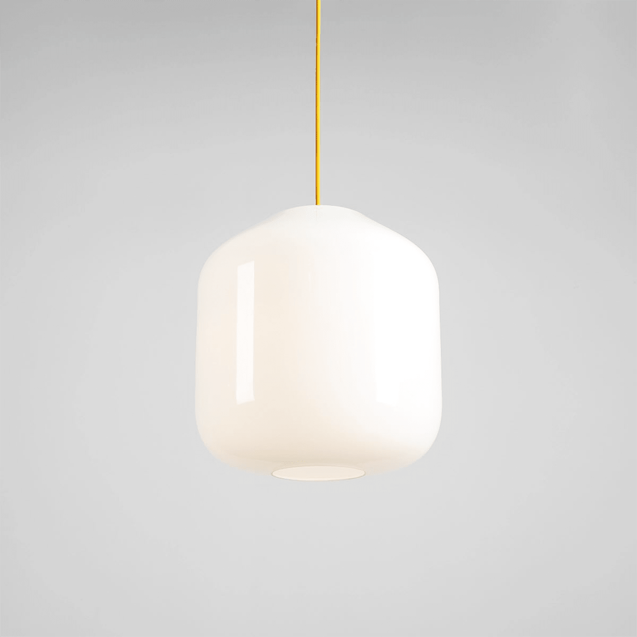 FLASK YELLOW GLASS PENDANT LIGHT MEDIUM - DYKE & DEAN