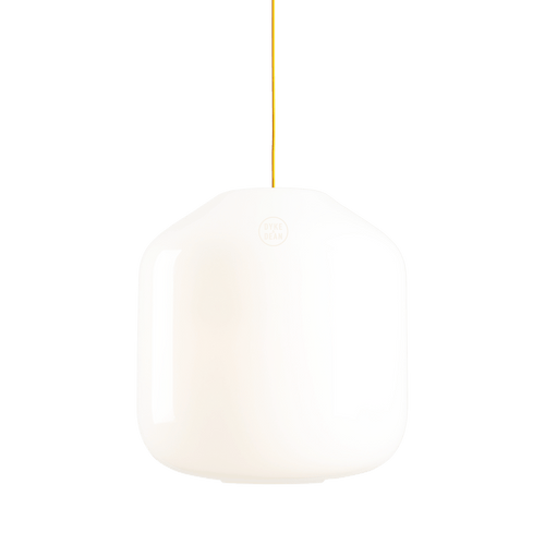 FLASK YELLOW GLASS PENDANT LIGHT SMALL - DYKE & DEAN