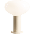 FLO OPAL GLASS ORB LARGE TABLE LIGHT CREAM - DYKE & DEAN