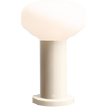 FLO OPAL GLASS ORB SMALL TABLE LIGHT CREAM - DYKE & DEAN
