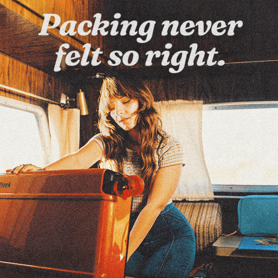 FLOYD CABIN TRAVEL CASE BRONCO BROWN - DYKE & DEAN