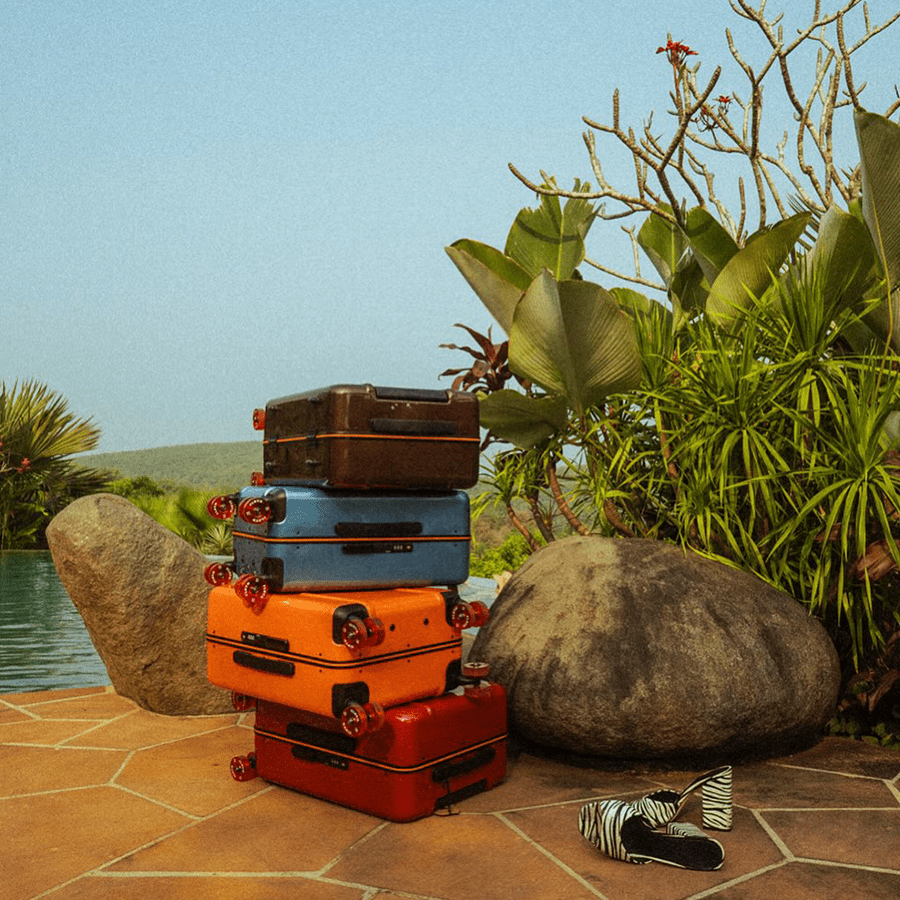 FLOYD CABIN TRAVEL CASE BRONCO BROWN - DYKE & DEAN