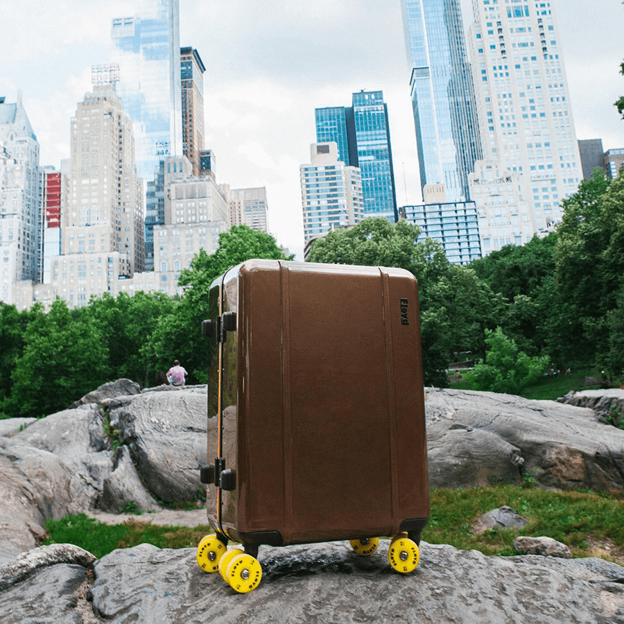 FLOYD CABIN TRAVEL CASE BRONCO BROWN - DYKE & DEAN