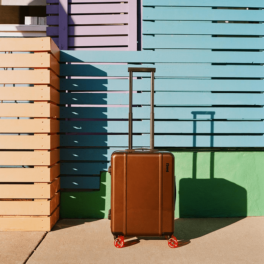 FLOYD CABIN TRAVEL CASE BRONCO BROWN - DYKE & DEAN