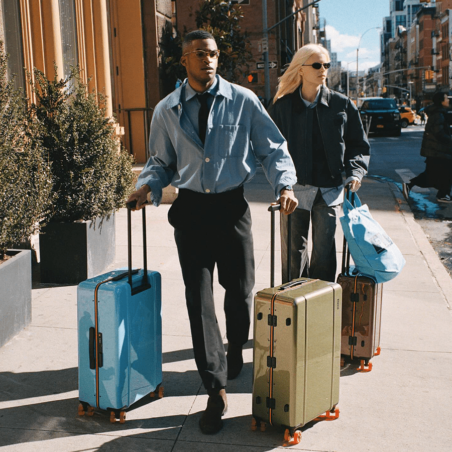 FLOYD CABIN TRAVEL CASE PACIFIC BLUE - DYKE & DEAN