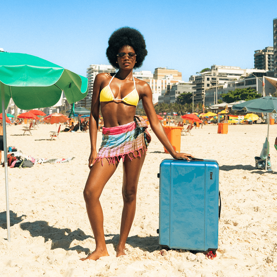 FLOYD CABIN TRAVEL CASE PACIFIC BLUE - DYKE & DEAN