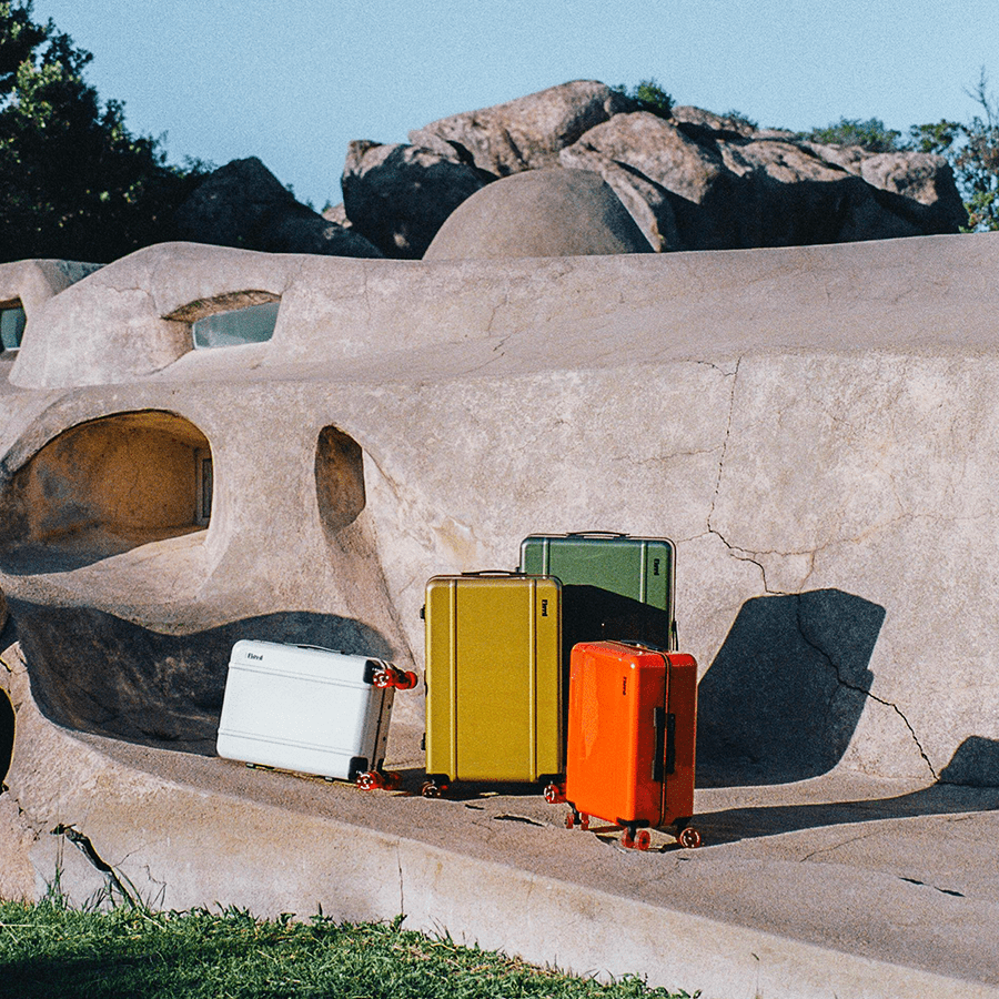 FLOYD CHECK IN TRAVEL CASE VEGAS GREEN - DYKE & DEAN