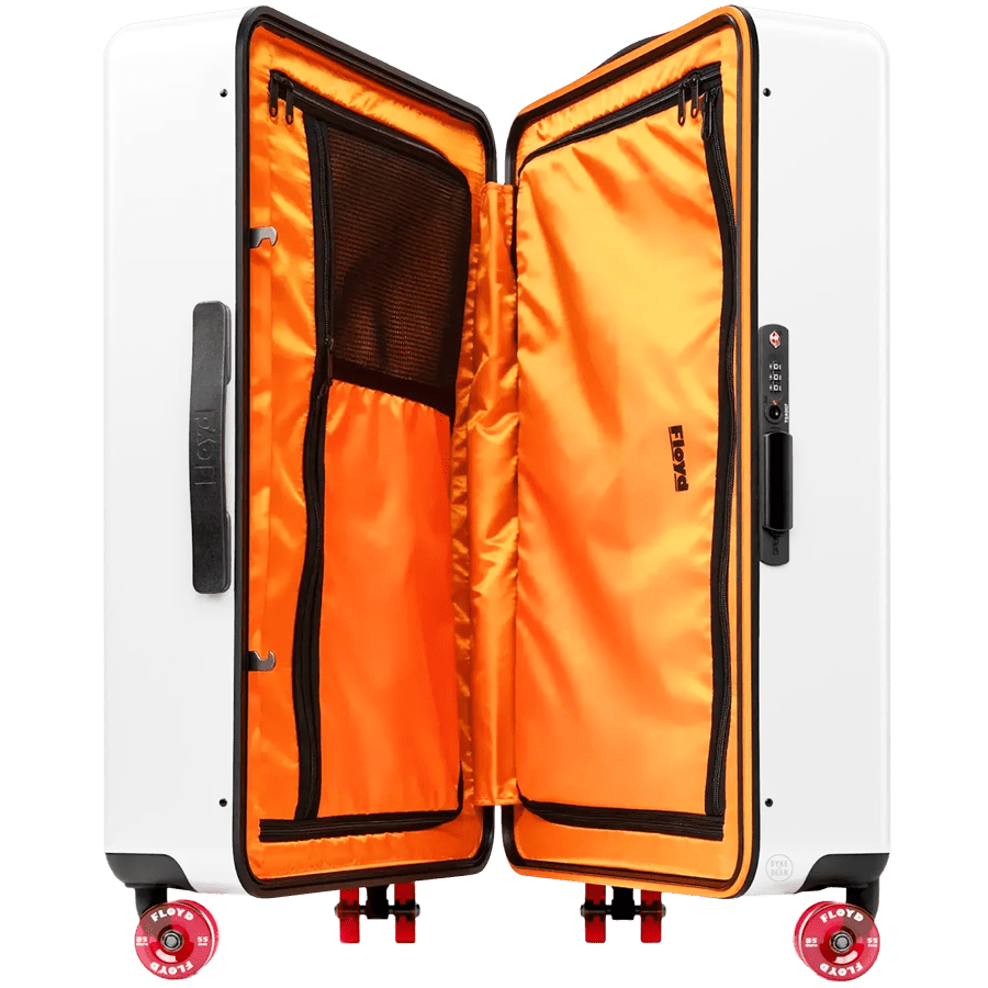 FLOYD CHECK IN TRAVEL CASE WHITE - DYKE & DEAN