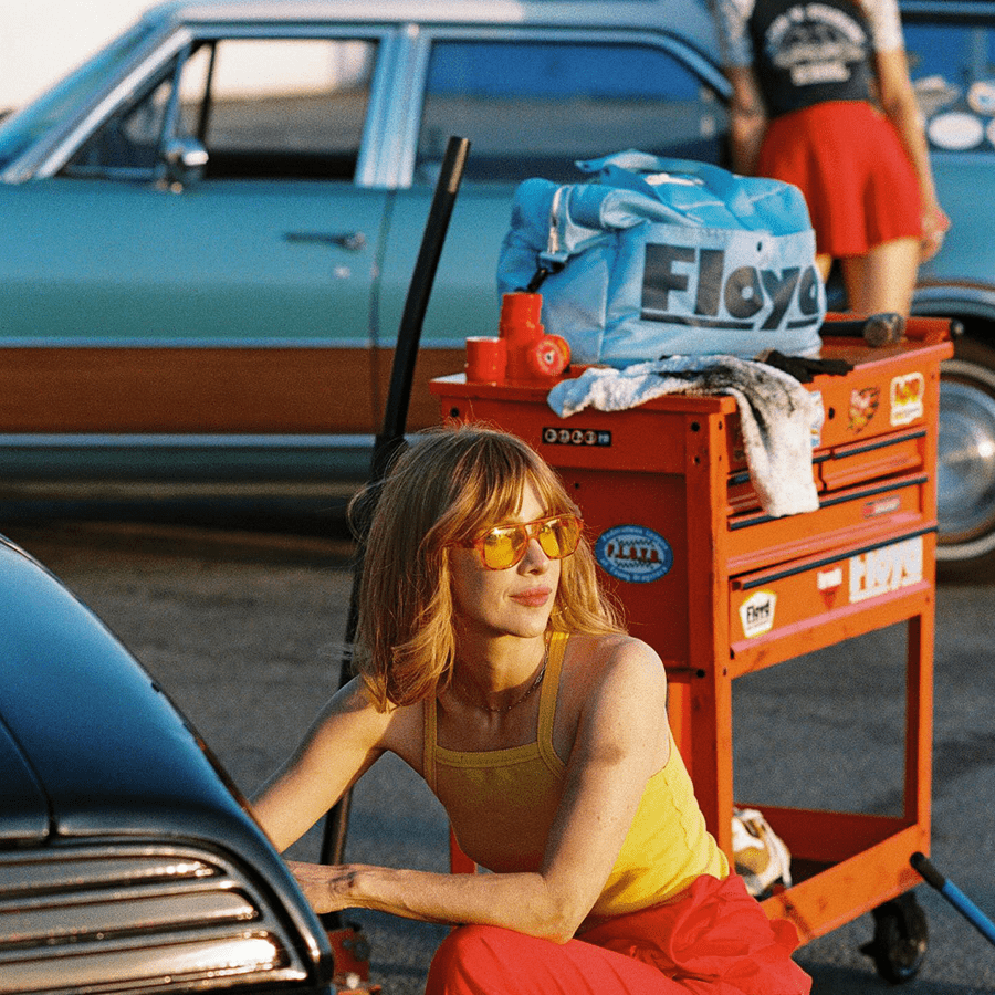 FLOYD WEEKENDER BAG BRONCO BROWN - DYKE & DEAN