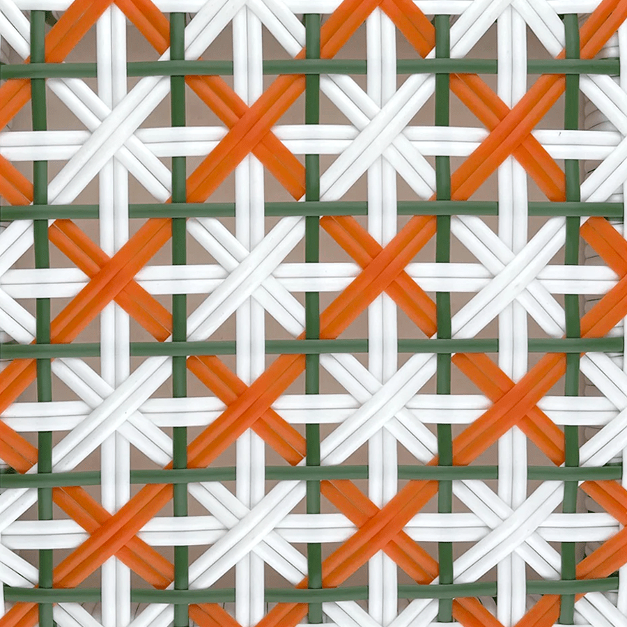 FRENCH BISTRO RATTAN CHAIR FLEURS - DYKE & DEAN