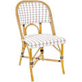 FRENCH BISTRO RATTAN CHAIR VERTICAL - DYKE & DEAN