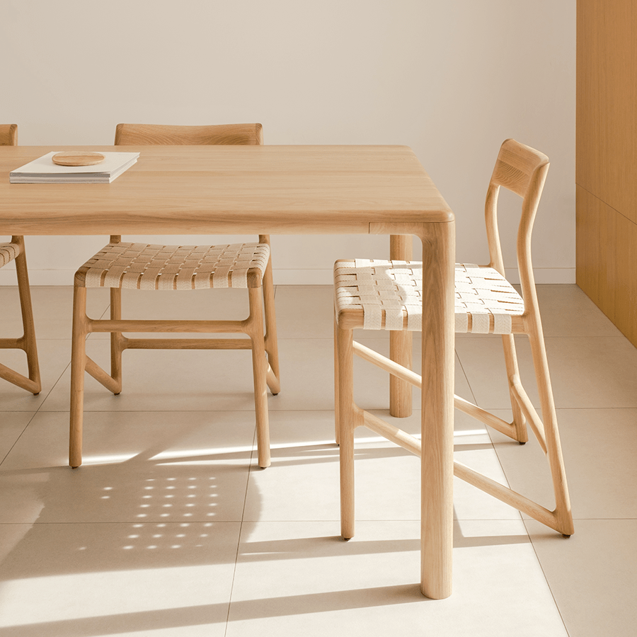 GAZZDA DERVEN TABLE WALNUT 160X90 - DYKE & DEAN