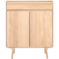 GAZZDA FAWN CABINET OAK - DYKE & DEAN