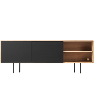 GAZZDA FINA SIDE BOARD BLACK OAK 180 - DYKE & DEAN