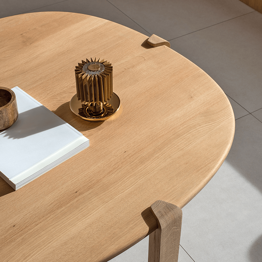 GAZZDA KULIN LONG COFFEE TABLE WALNUT 180 - DYKE & DEAN