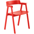 GAZZDA OAK FLIP CHAIR RED - DYKE & DEAN
