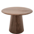 GAZZDA ROUND MUSHROOM TABLE 55 WALNUT - DYKE & DEAN