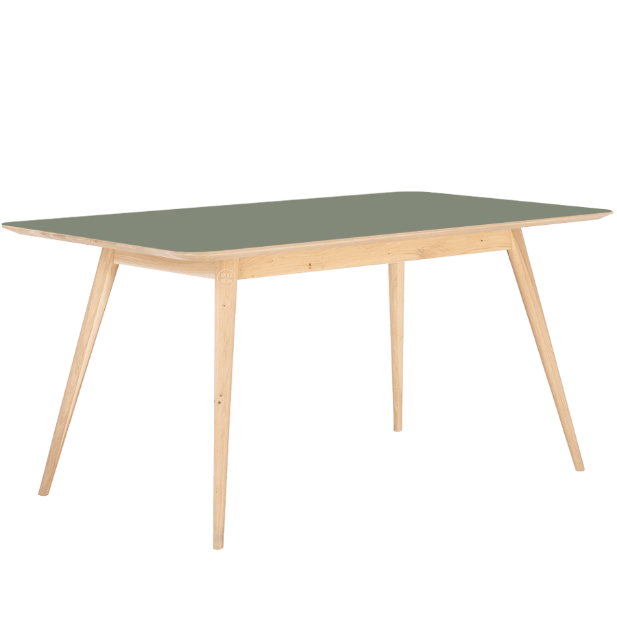 GAZZDA STAFA TABLE NATURAL OAK 160 x 90 - DYKE & DEAN