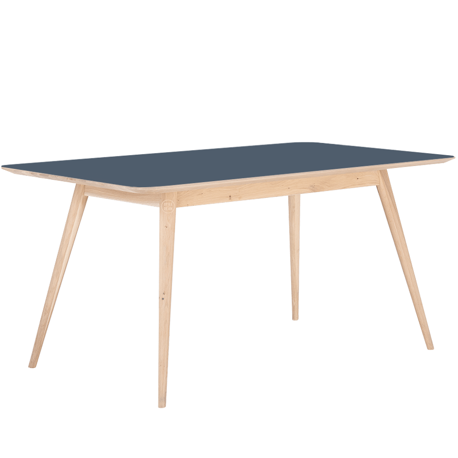 GAZZDA STAFA TABLE WHITE OAK 160 x 90 - DYKE & DEAN