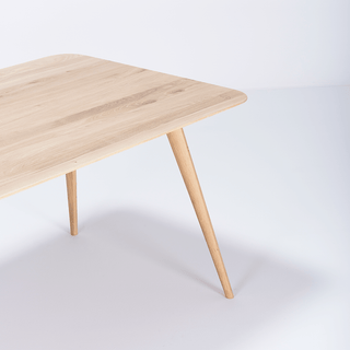 GAZZDA STAFA TABLE WHITE OAK 160 x 90 - DYKE & DEAN