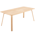 GAZZDA TESKA OAK DINING TABLE 180 X 90 - DYKE & DEAN