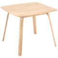 GAZZDA TESKA OAK DINING TABLE SQUARE - DYKE & DEAN