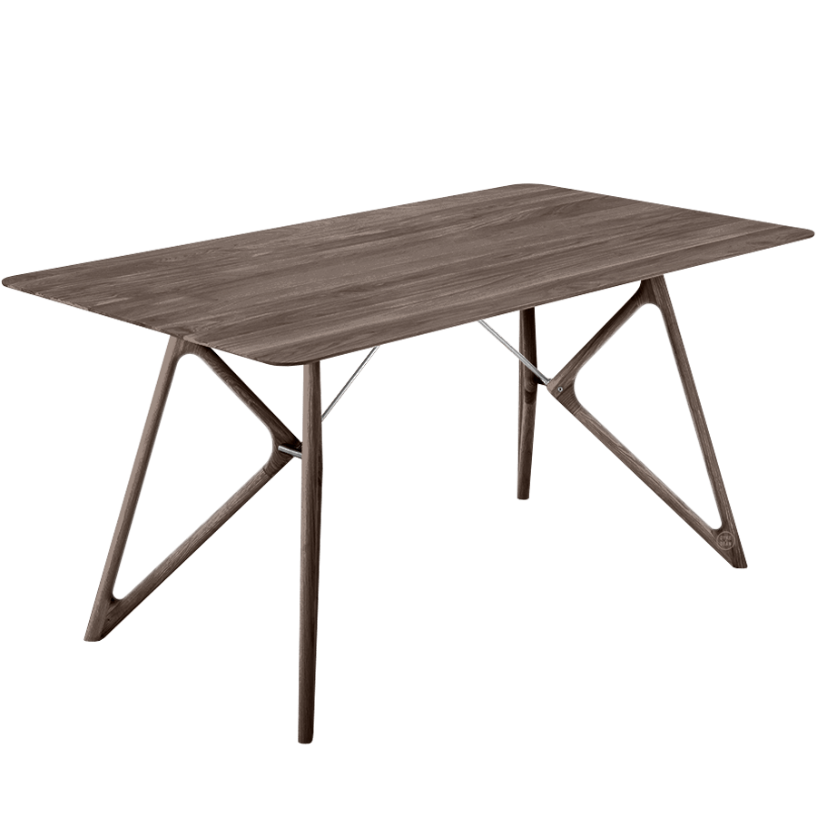 GAZZDA TINK DINING TABLE SMOKED OAK 160 x 90 - DYKE & DEAN