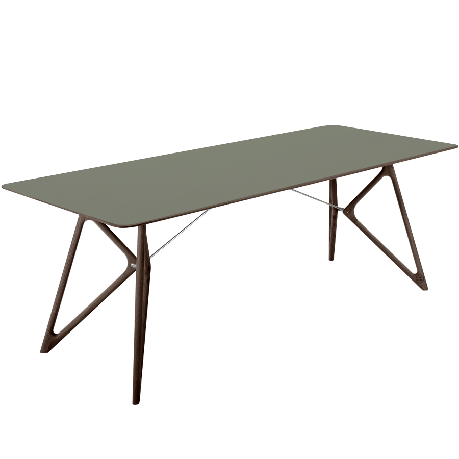 GAZZDA TINK DINING TABLE SMOKED OAK 220 x 90 - DYKE & DEAN