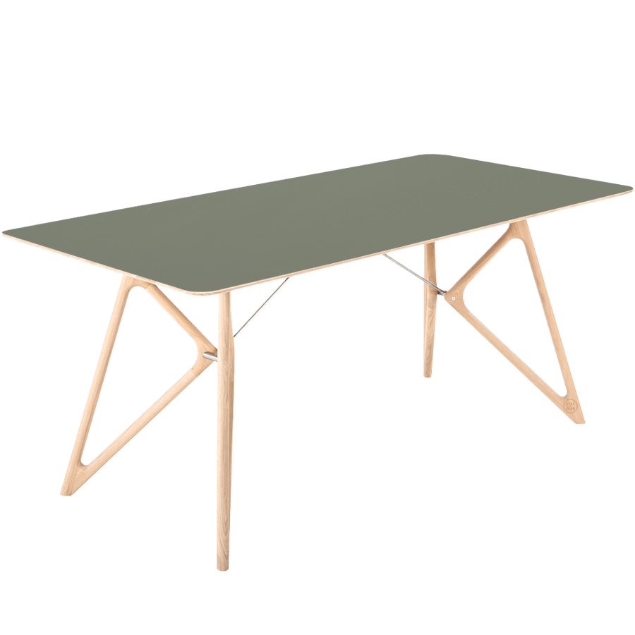 GAZZDA TINK DINING TABLE WHITE OAK 180 x 90 - DYKE & DEAN