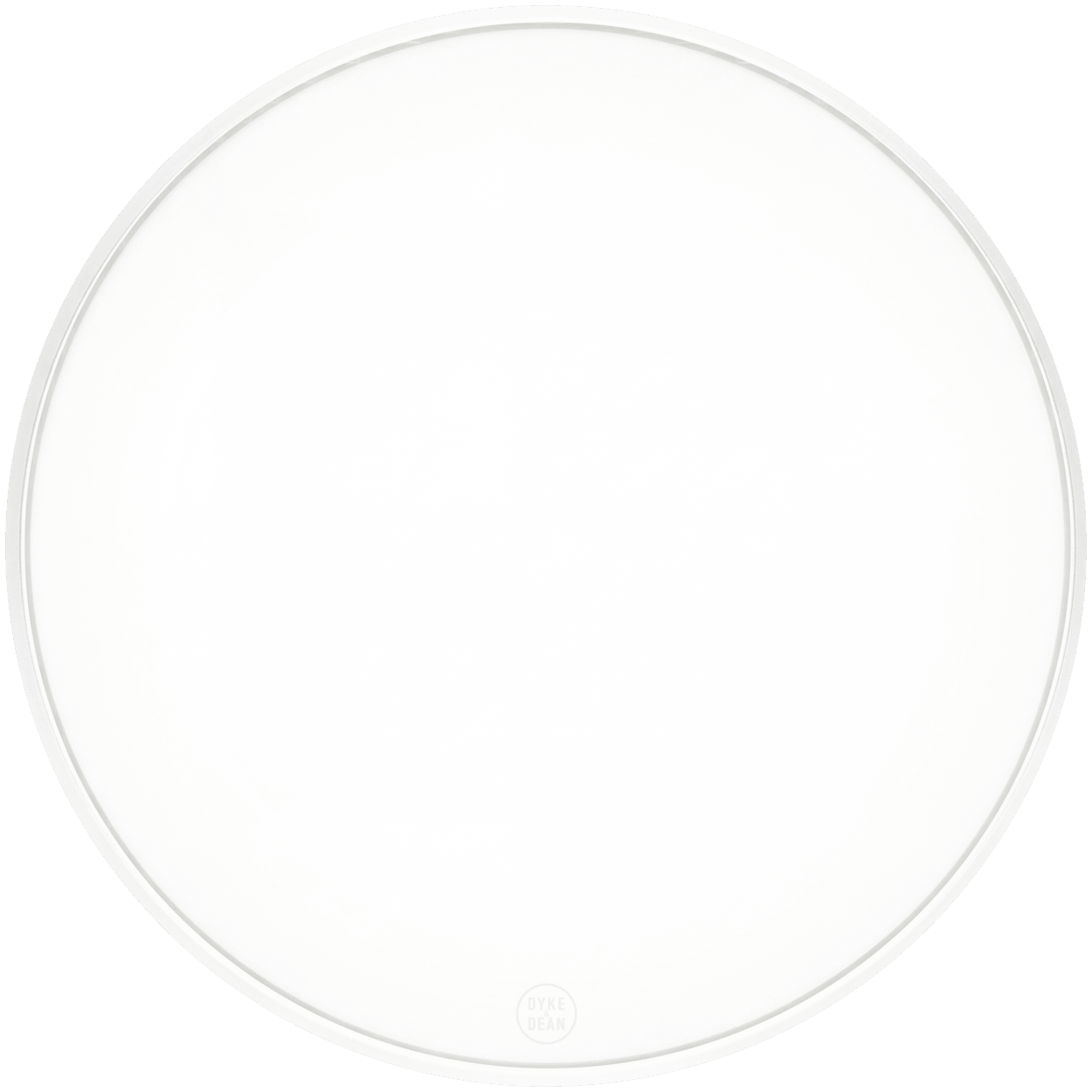 GENERAL OPAL DISC LIGHT WHITE SMALL - DYKE & DEAN