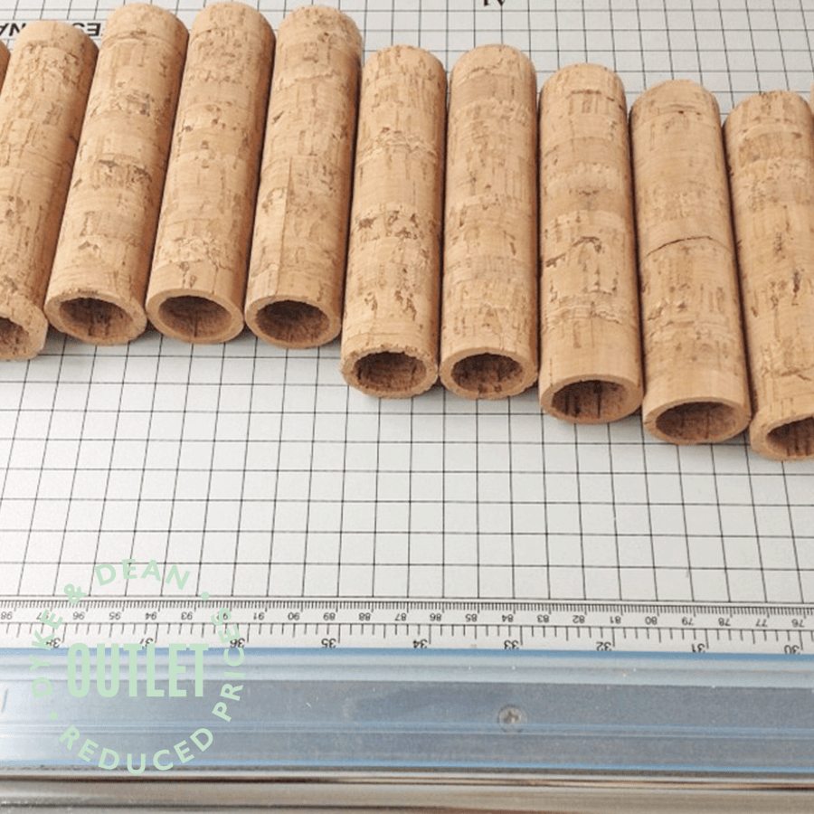 GREEN AND BLUE CORK BICYCLE HANDLE BAR GRIPS OUTLET - DYKE & DEAN