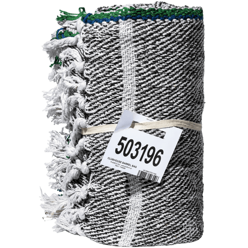 GREY COTTON CLUBHOUSE BLANKET - DYKE & DEAN