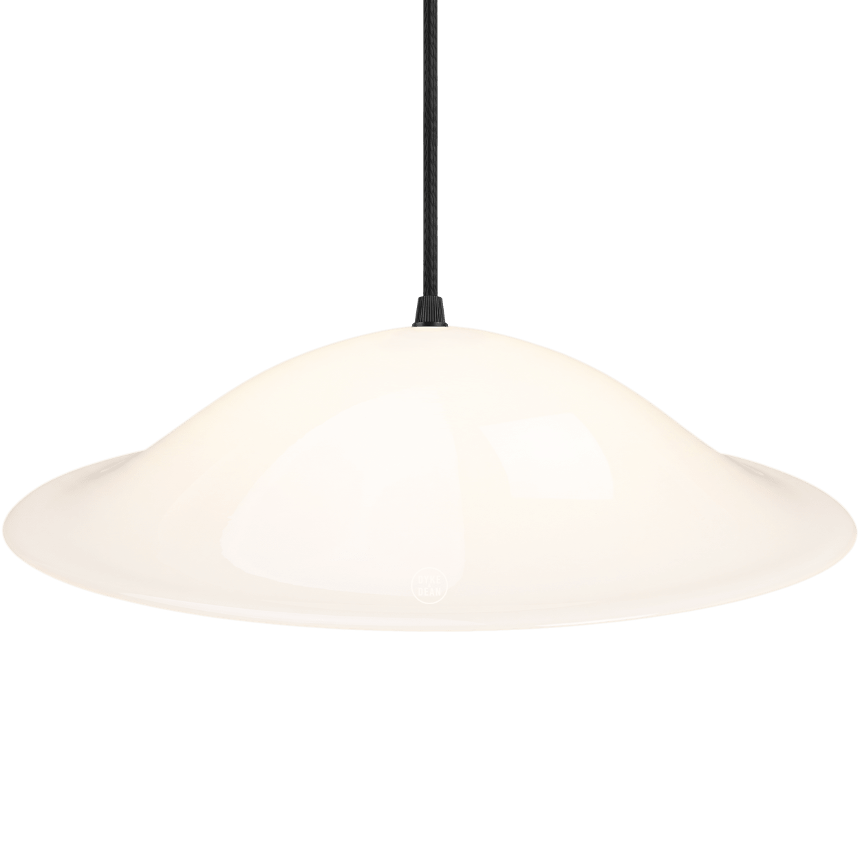HALLWAY OPALINE GLASS PENDANT SHADE - DYKE & DEAN