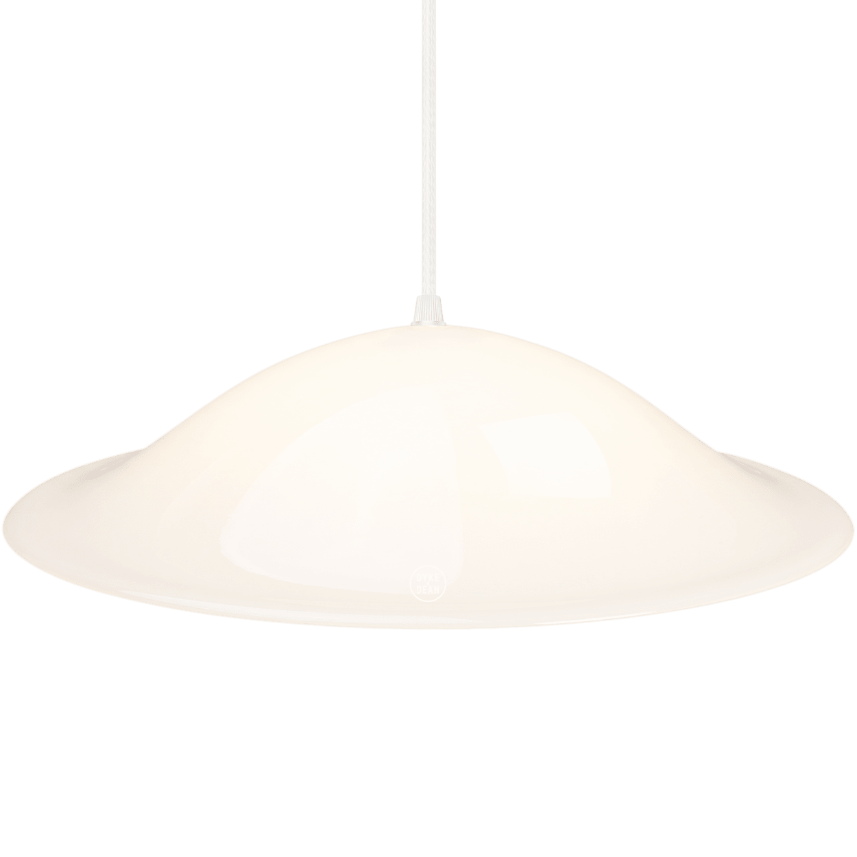 HALLWAY OPALINE GLASS PENDANT SHADE - DYKE & DEAN