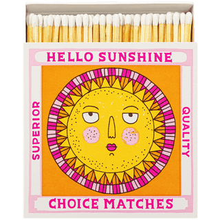 HELLO SUNSHINE LUXURY SAFETY MATCHES - DYKE & DEAN