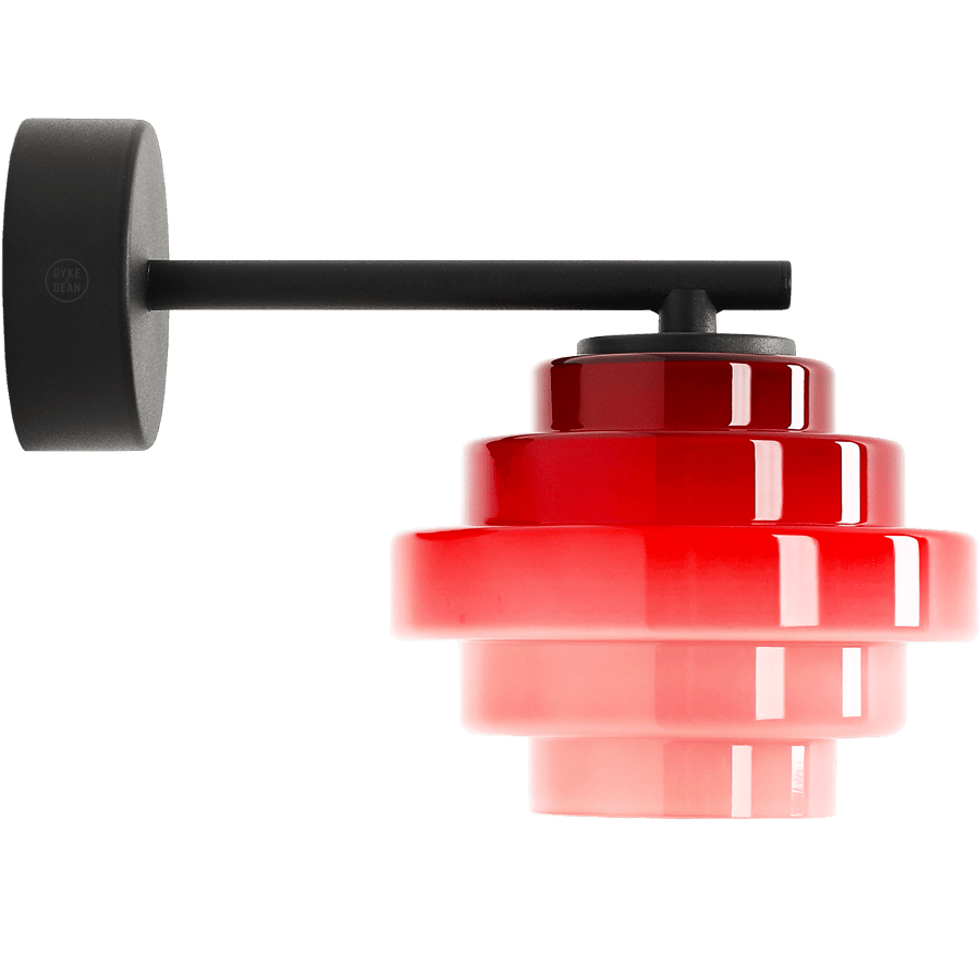 JELLY GLASS WALL LIGHT BERRY - DYKE & DEAN