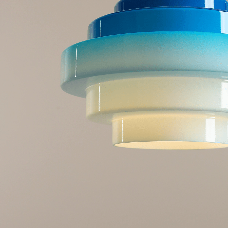 JELLY PENDANT LIGHT BLUE 220 MEDIUM - DYKE & DEAN