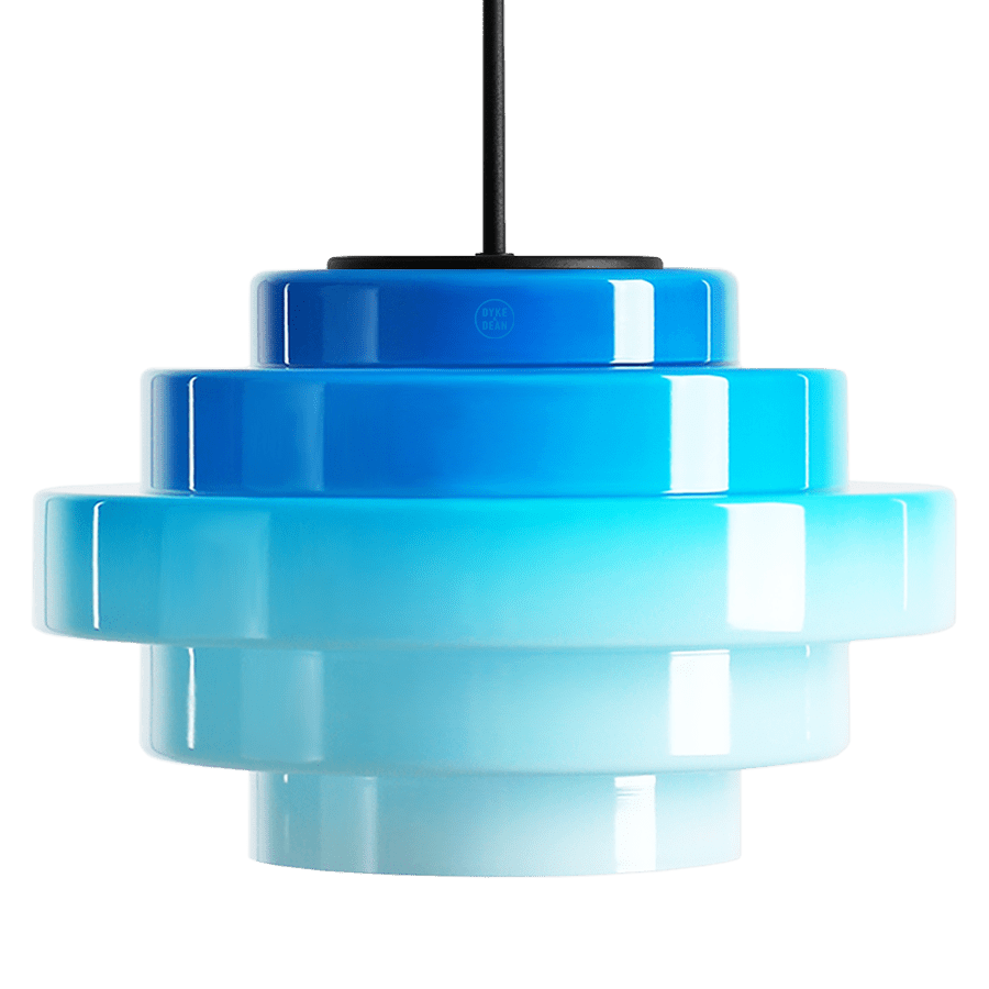 JELLY PENDANT LIGHT BLUE 280 LARGE - DYKE & DEAN