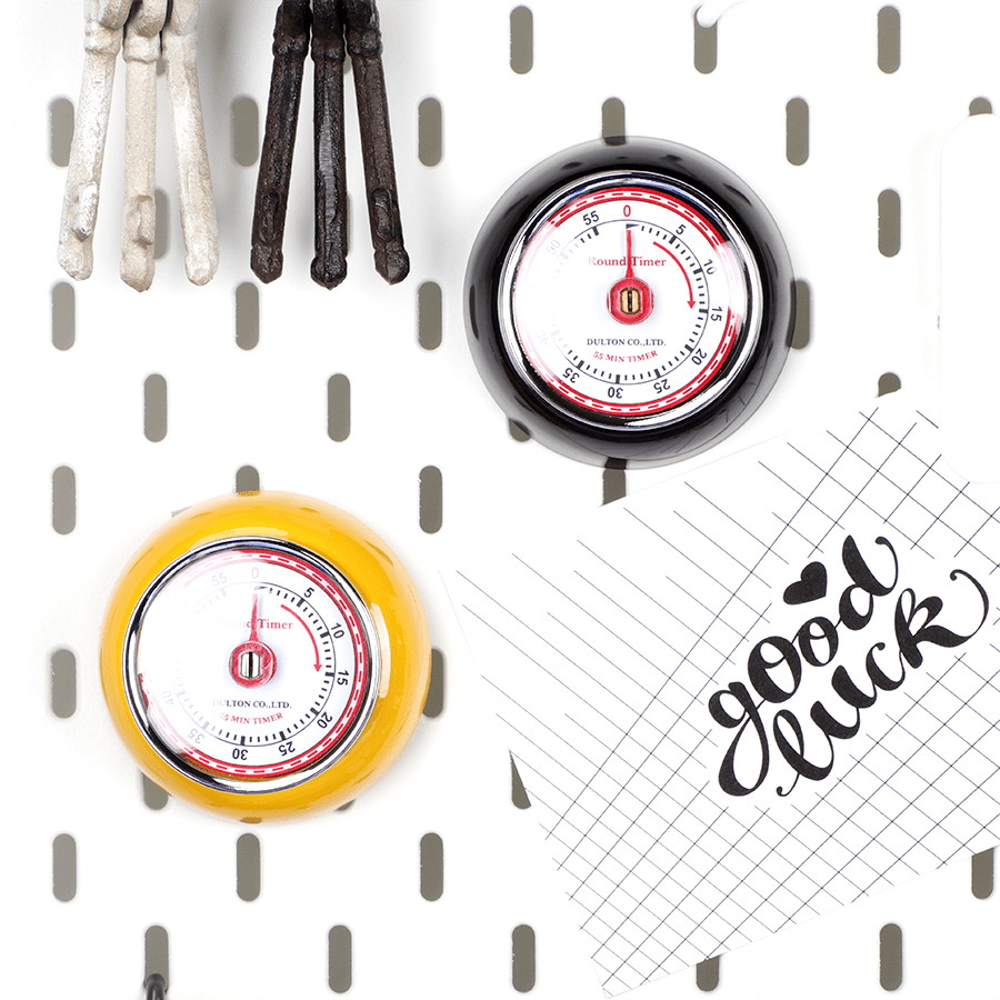 KITCHEN TIMER WITH MAGNET DRAB OLIVE - DYKE & DEAN