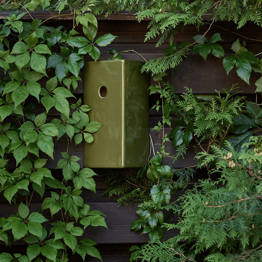 KOTI B PIDAT BIRDHOUSE MOSS GREEN - DYKE & DEAN
