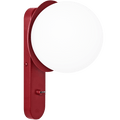 KUUL D SWITCHED BEDSIDE WALL LIGHT BURGUNDY - DYKE & DEAN