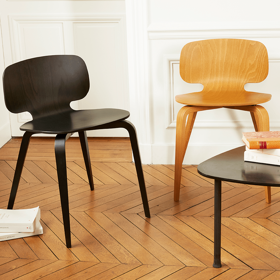 LA CHAISE FRANCAISE H10 CHAIR CHERRY RED - DYKE & DEAN