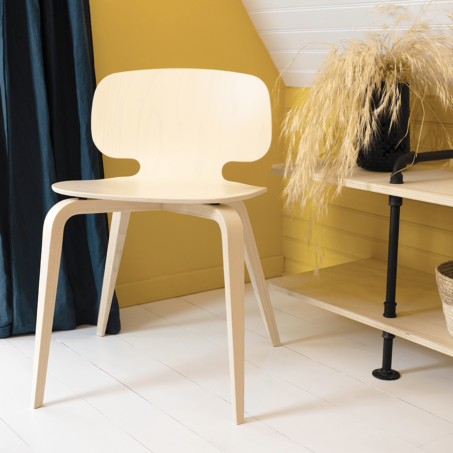 LA CHAISE FRANCAISE H10 CHAIR NATURAL BEECH - DYKE & DEAN