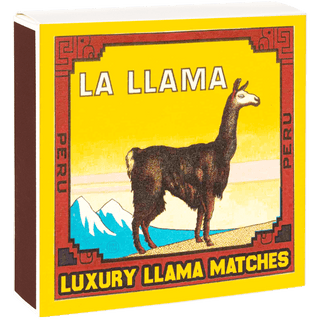 LA LLAMA LUXURY SAFETY MATCHES - DYKE & DEAN