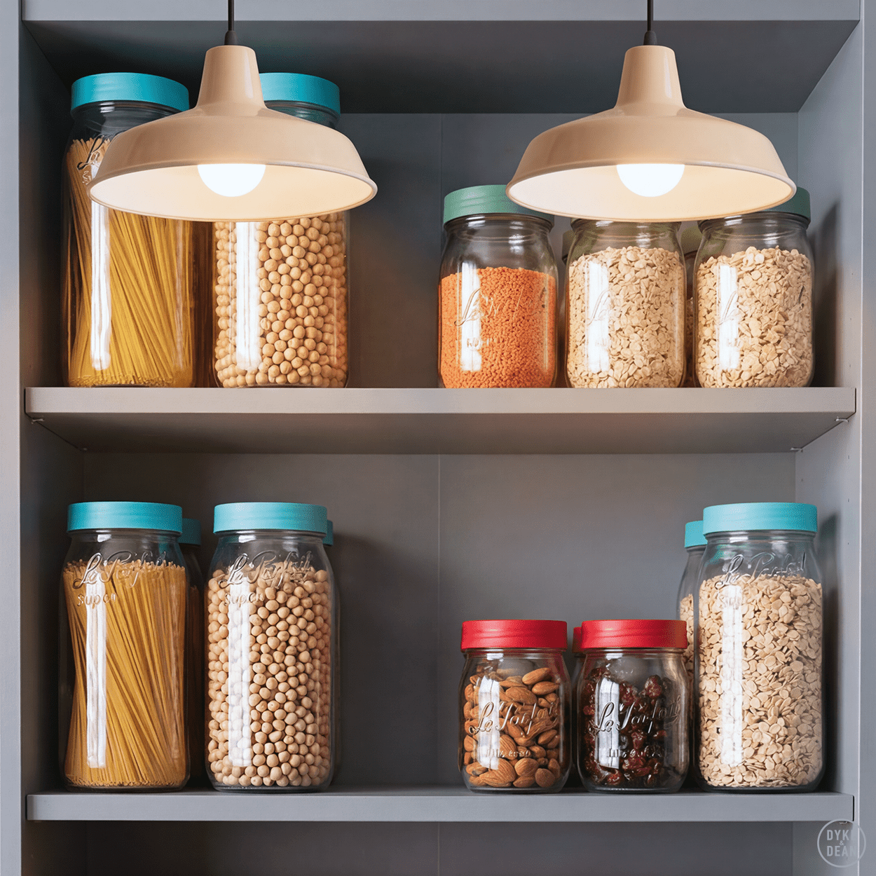 LE PARFAIT LIGHT GREEN TOP JAR 2.0L - DYKE & DEAN