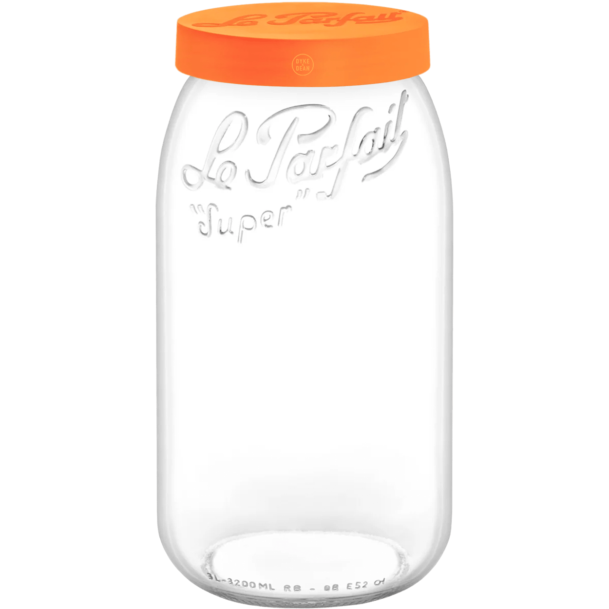 LE PARFAIT ORANGE TOP JAR 3.0L - DYKE & DEAN