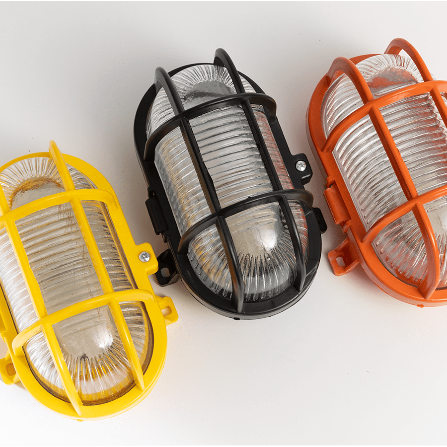 LIGHT BLUE OVAL BULKHEAD - DYKE & DEAN