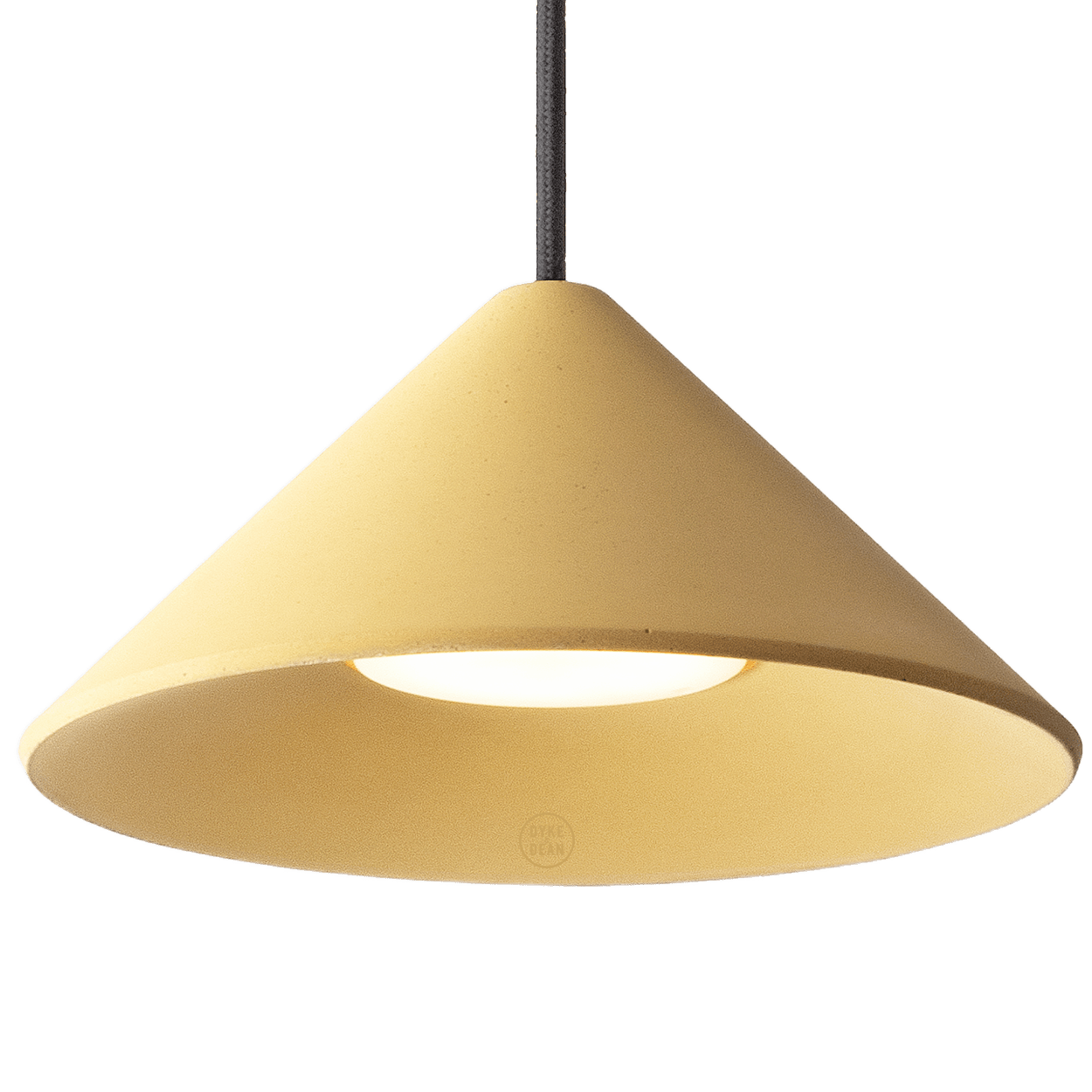LOLA CONCRETE PENDANT LIGHT SHADE - DYKE & DEAN