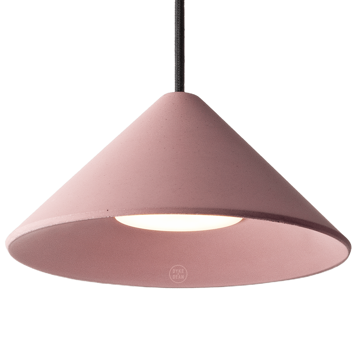 LOLA CONCRETE PENDANT LIGHT SHADE - DYKE & DEAN